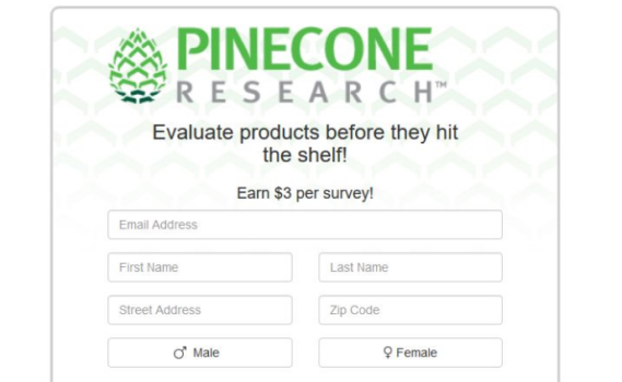 Earn Rewards with Pinecone Research Surveys