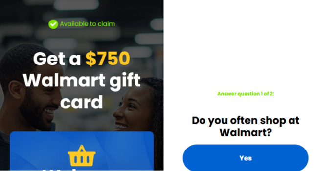 Win BEYOND Walmart Gift Card